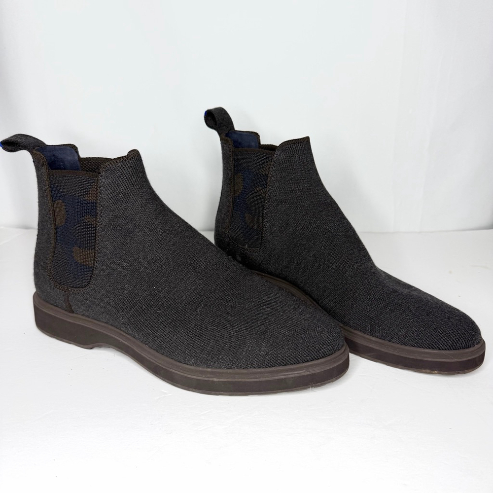 Men's Rothys Wool Blend Chelsea Boots Size 9